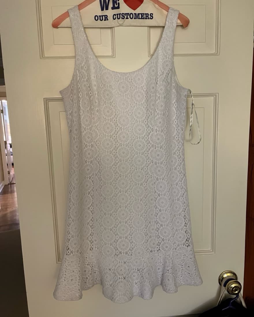 Lilly Pulitzer Eyelet Ruffle Mini Dress - Image 2