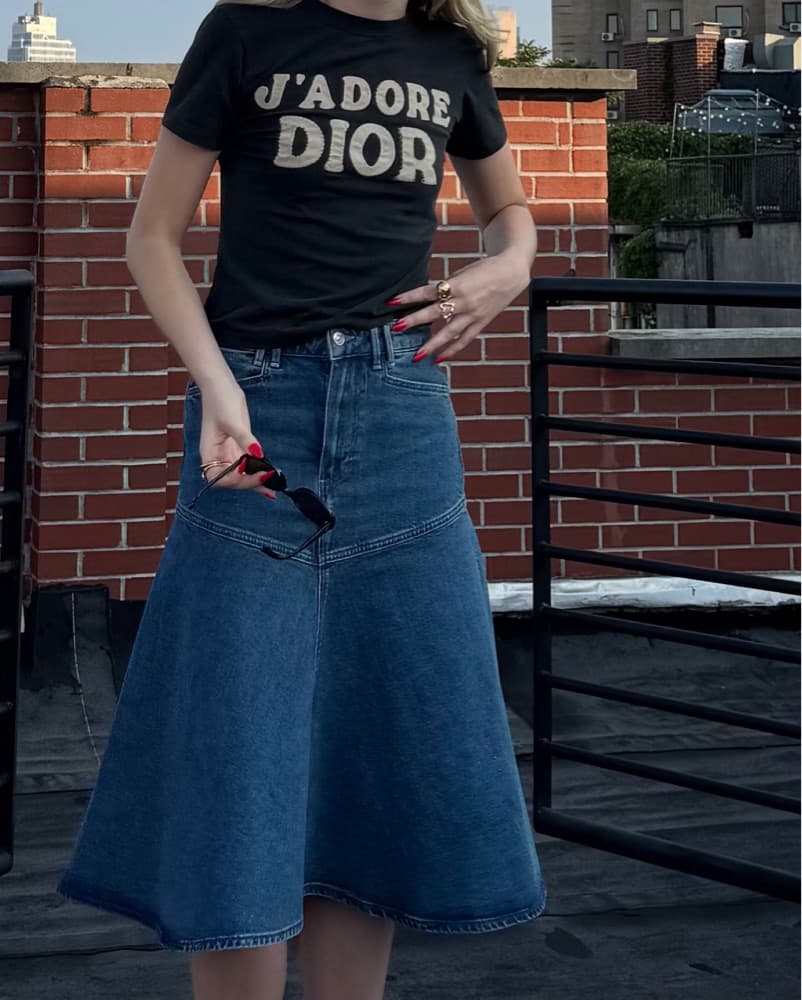 Vintage Dior Graphic Tee - Image 2
