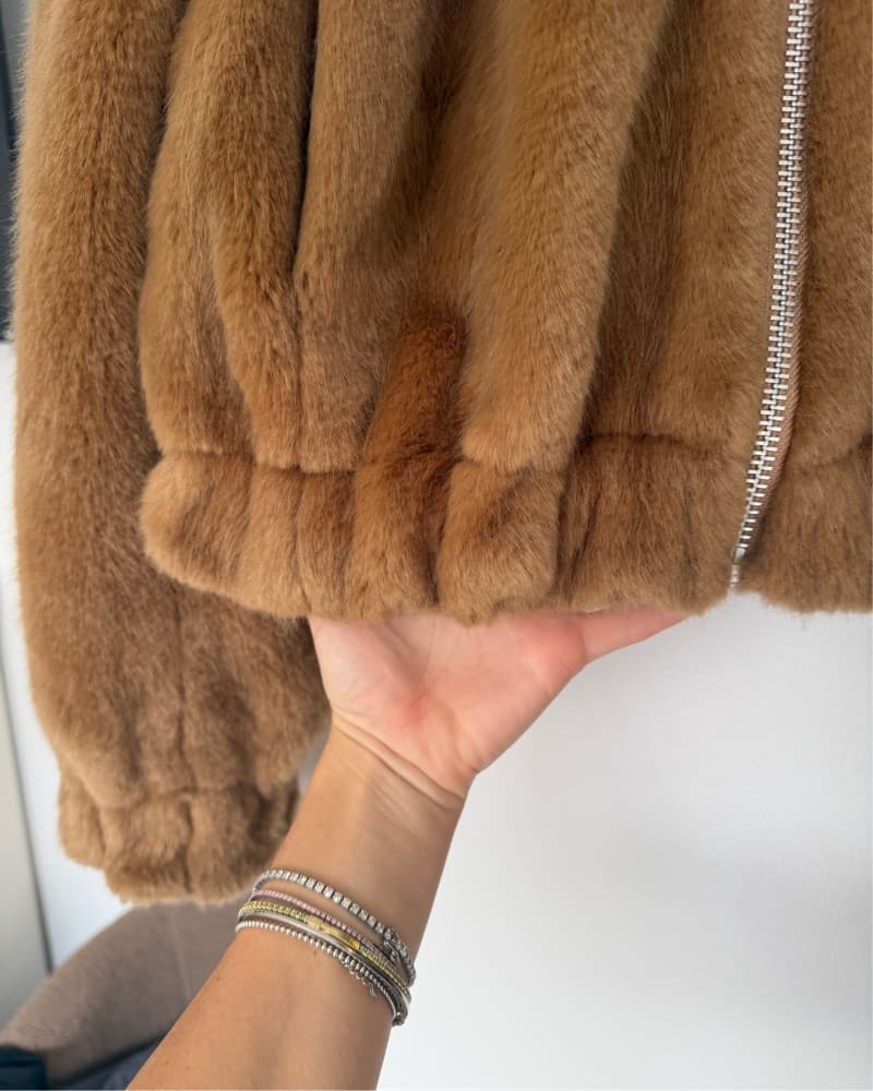 Helmut Lang Faux Fur Jacket  - Image 2