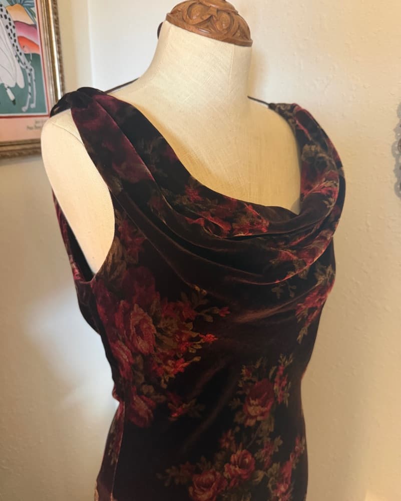 Lauren Ralph Lauren Velvet Gown - Image 2