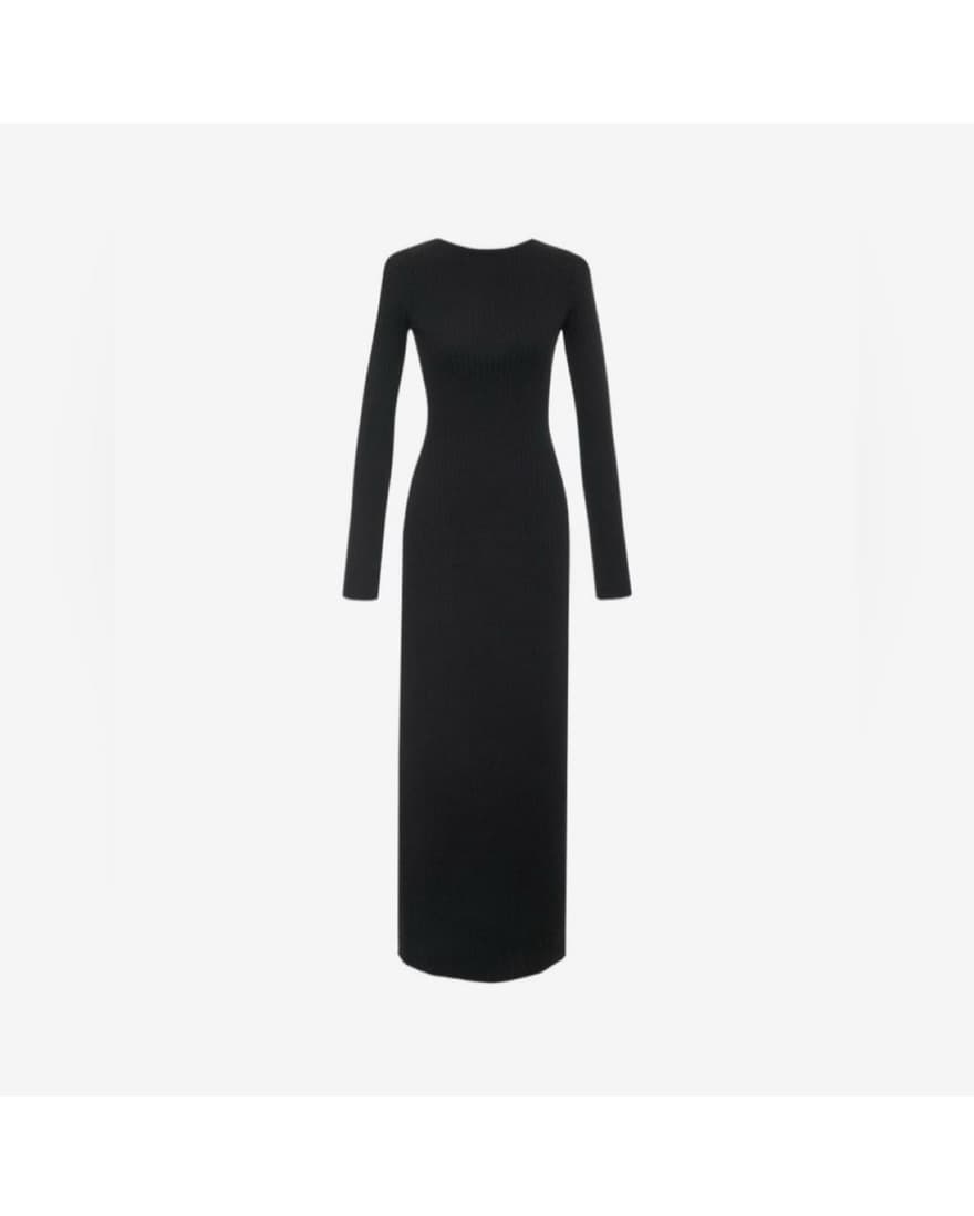 Rumoured Black Maxi Dress - Image 1