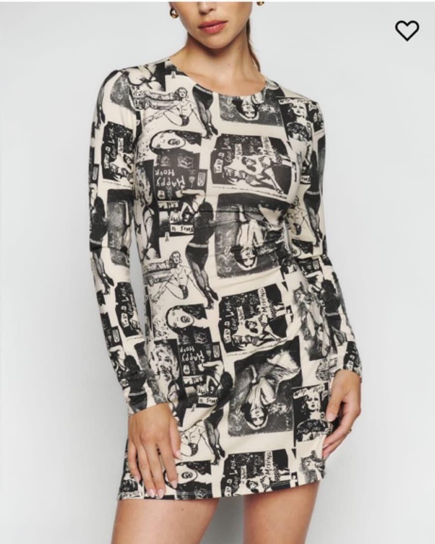 Reformation Kenmare Dress - Image 4