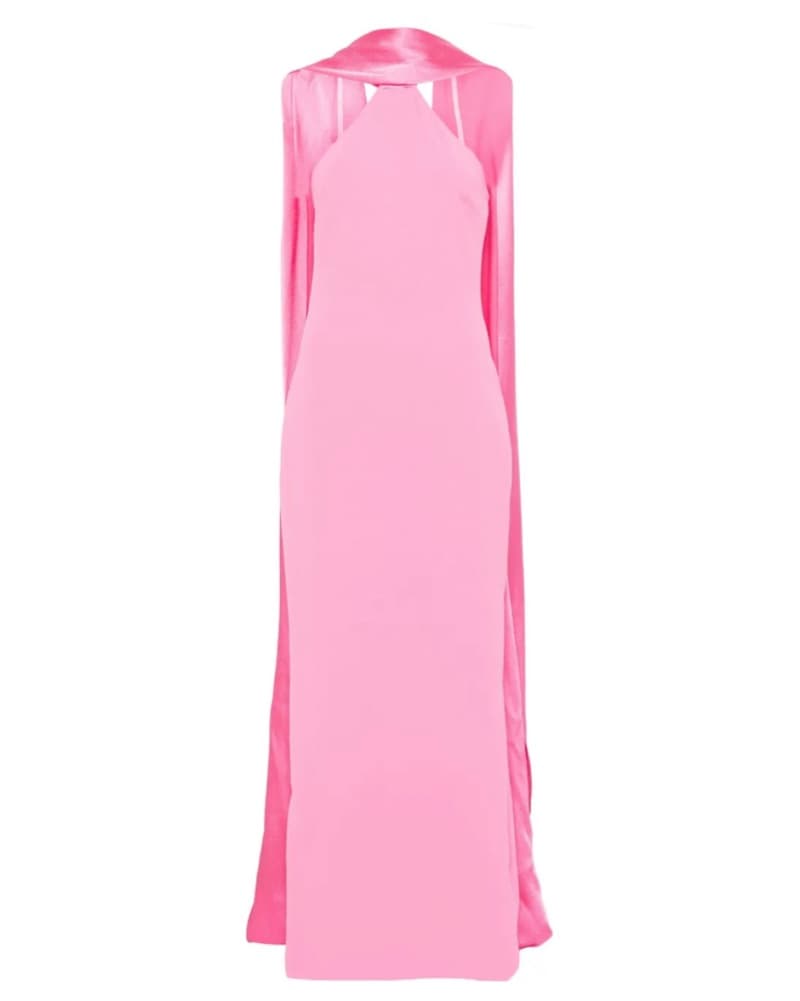 Solace London Formal Pink Gown Dress - Image 5