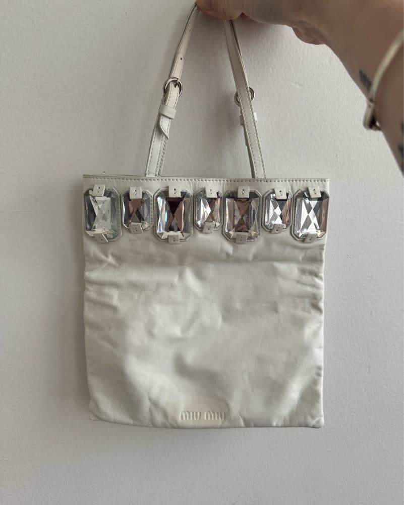 Miu Miu Leather Mini Bag - Image 1
