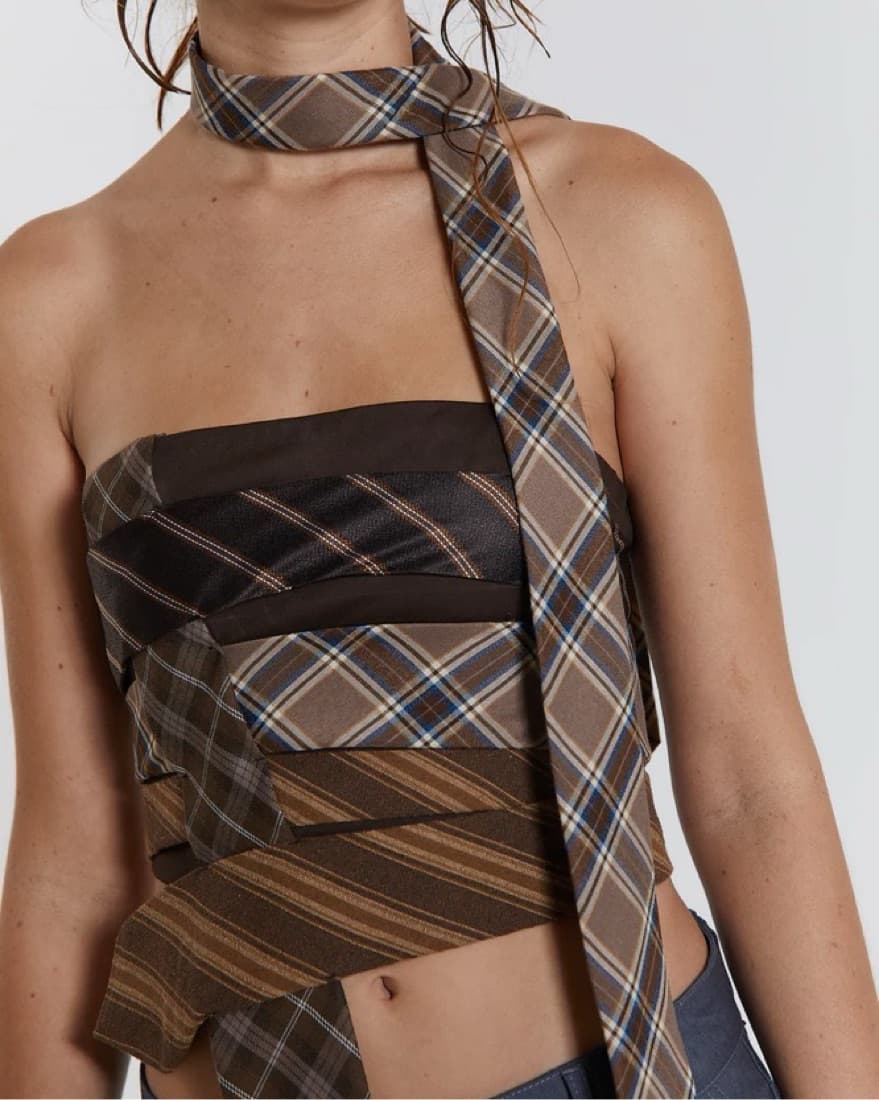 Jaded London Tie Shirt - Image 6