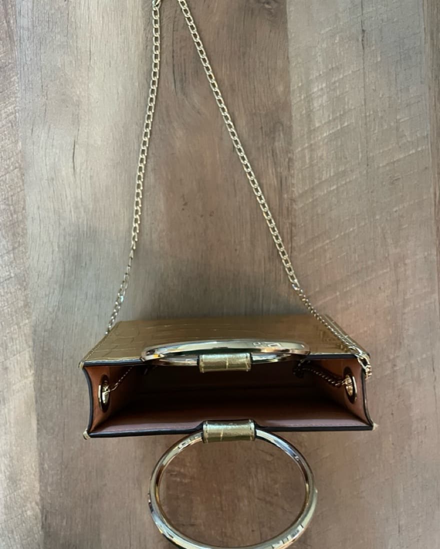 Kate Spade Gold Mini Bag - Image 2