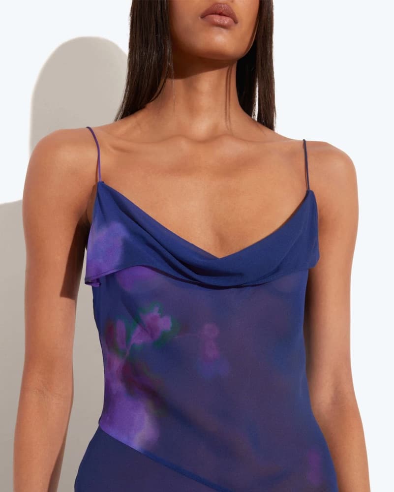 Rat & Boa Blue Minidress - Image 3