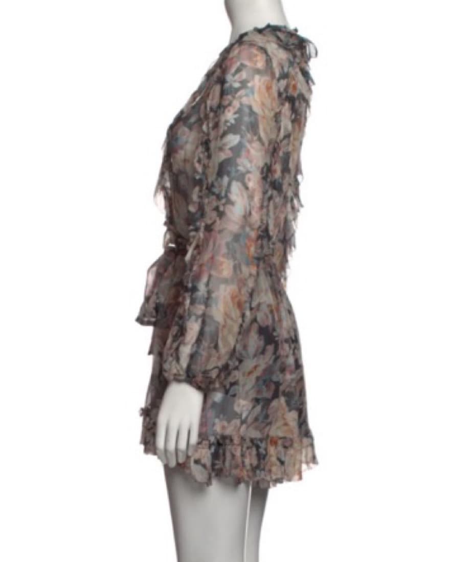 Zimmermann Silk Floral Romper - Image 3
