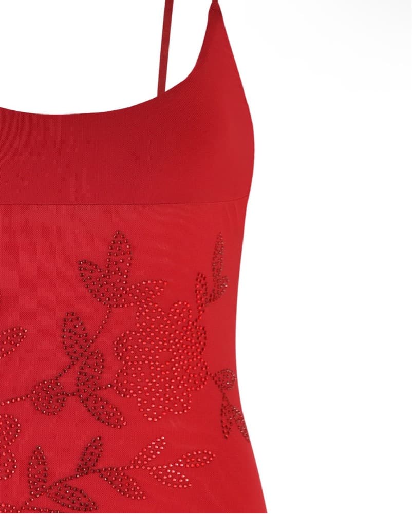 Tiger Mist Red Dress - Image 3