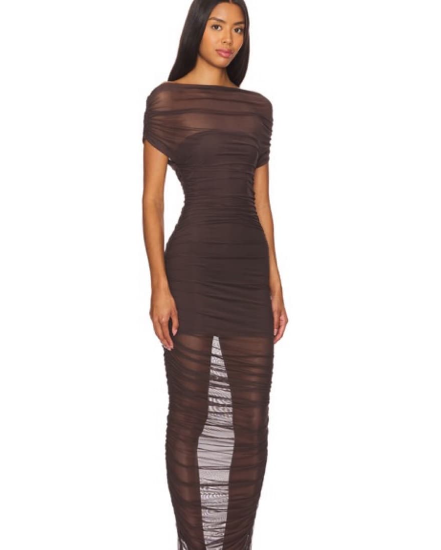 Ser.o.ya Brown Cocktail Dress - Image 2