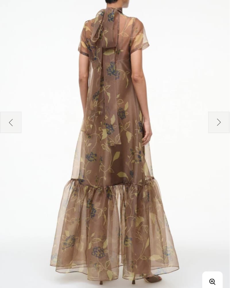 STAUD CALLUNA DRESS | VINTAGE FLORAL - Image 3
