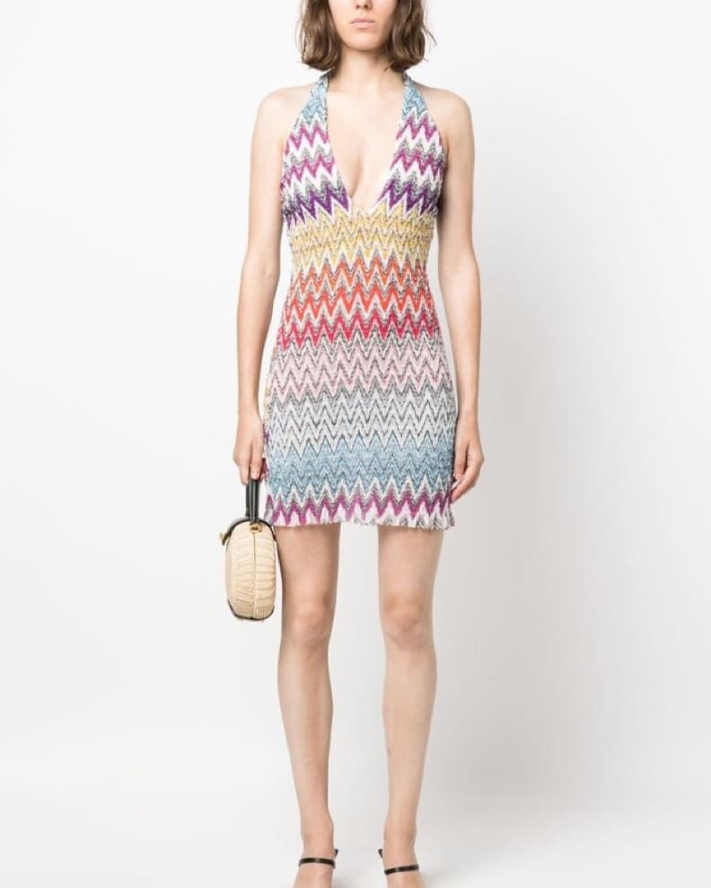 Missoni Shirred Halter Mini - Image 2