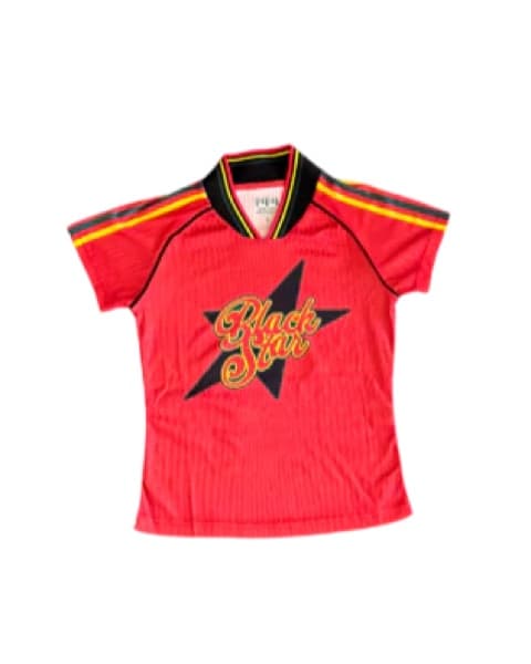 Meji Meji Red Black Star Unisex Jersey  - Image 5