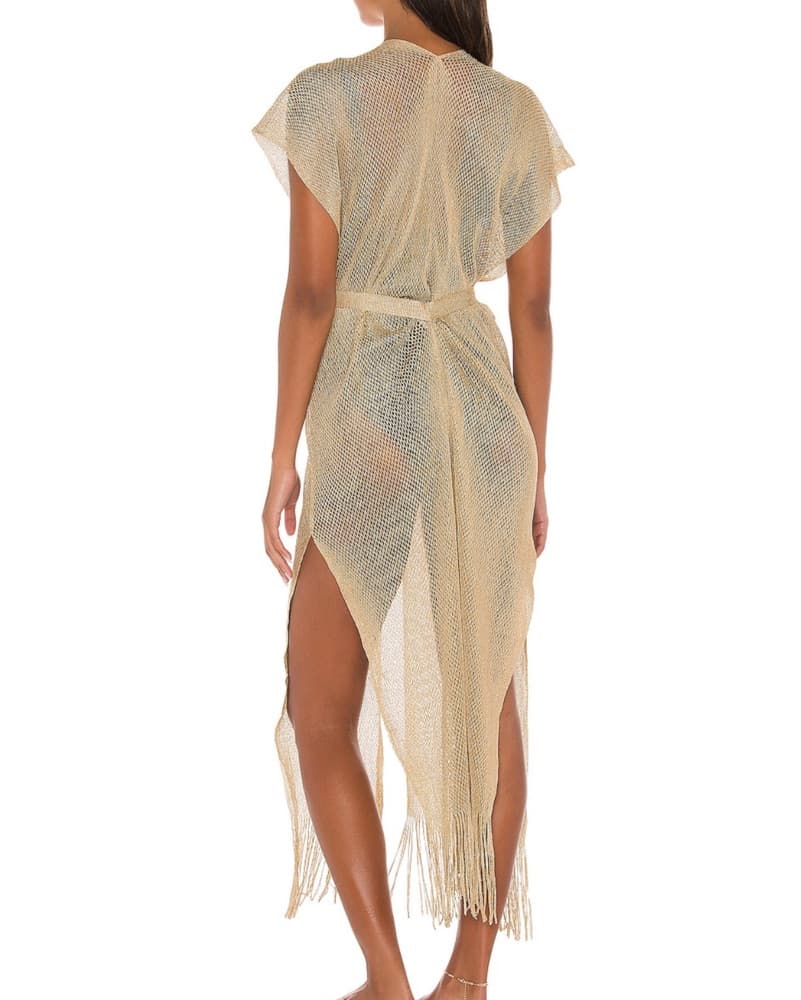 Gold Beach Cover-Up / Caftan - Image 3