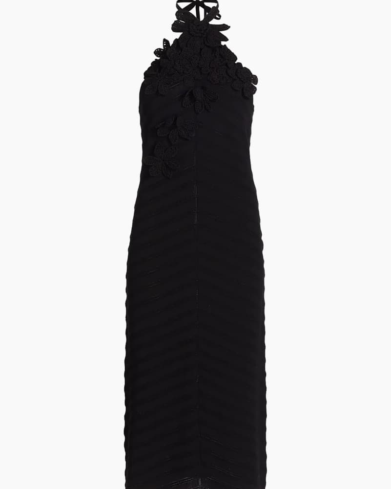 Figue Appliqué Halter Sweaterdress - Image 6