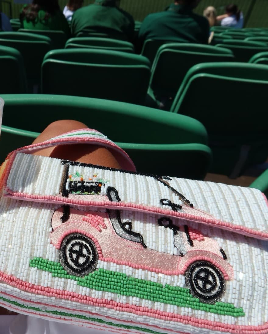 Anthropologie Golf Sequin Bag - Image 1