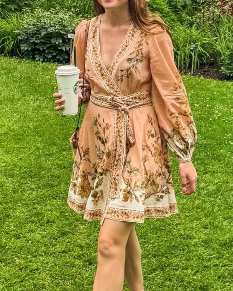 Zimmermann Chintz Wrap Dress - Image 6