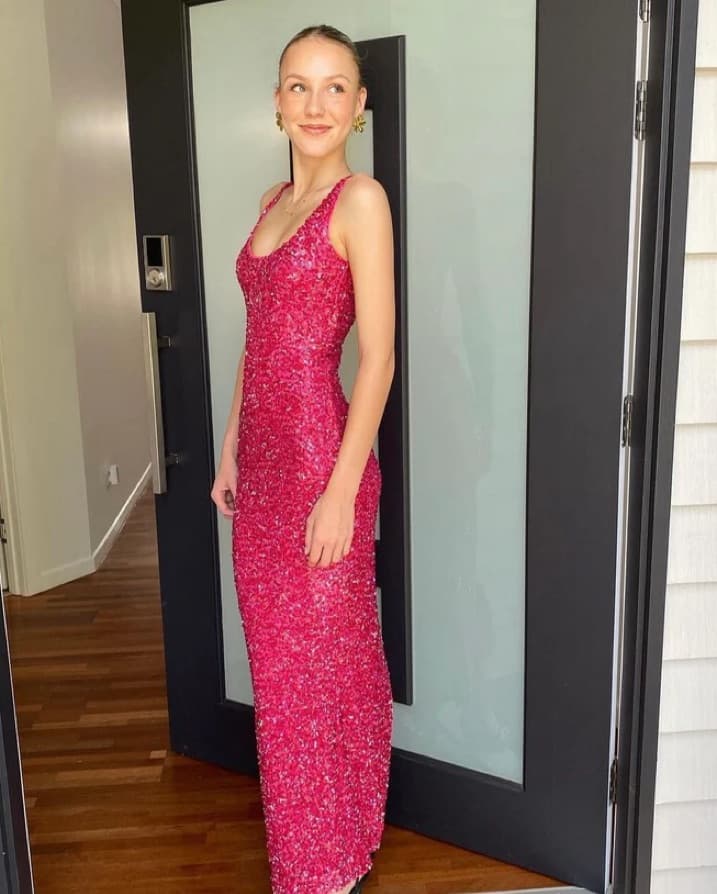 NBD Janhvi Maxi Sparkly Dress    - Image 3
