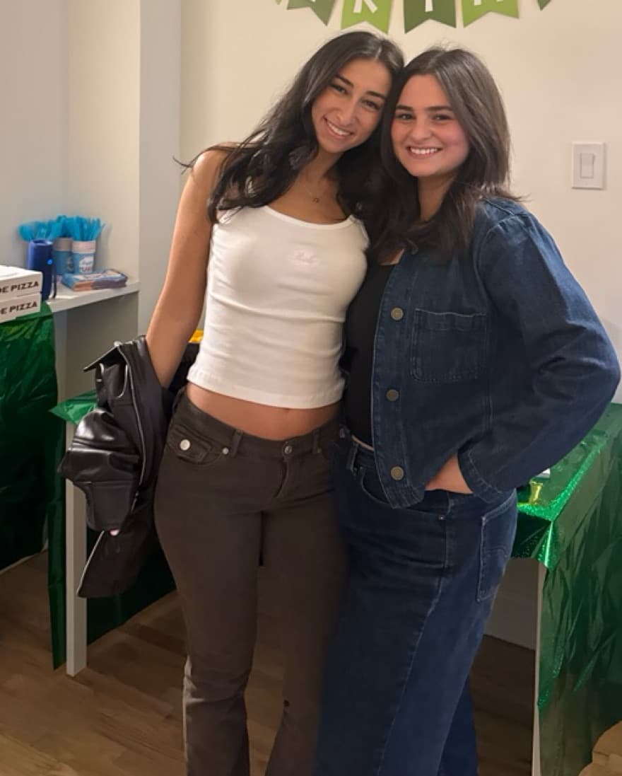 Guizio Brown Denim Pants - Image 1