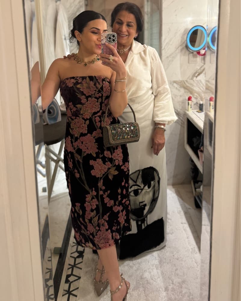 Lulus Floral Midi Dress - Image 4