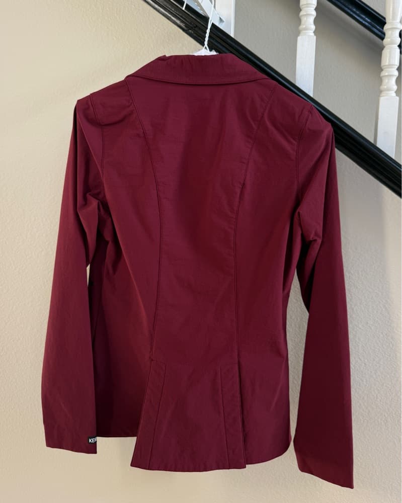 Kerrits Bugundy Show Coat - Image 4