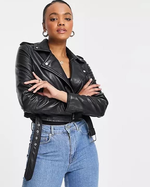 Pull&Bear Faux Leather Jacket - Image 4