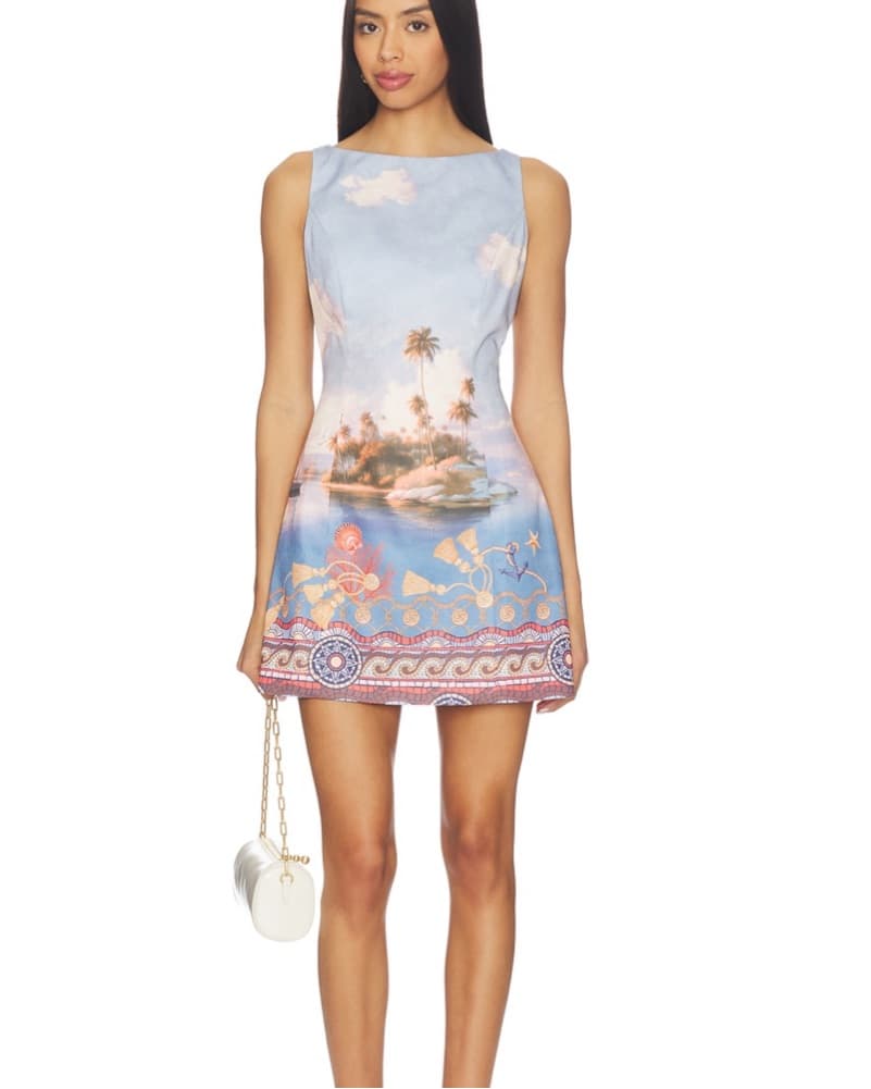 Line & Dot Perernille Mini Dress - Image 3