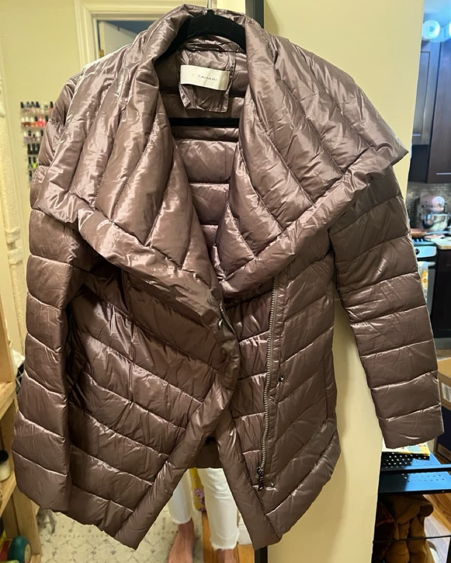 Lightweight Slim T Tahari Puffer - Image 3
