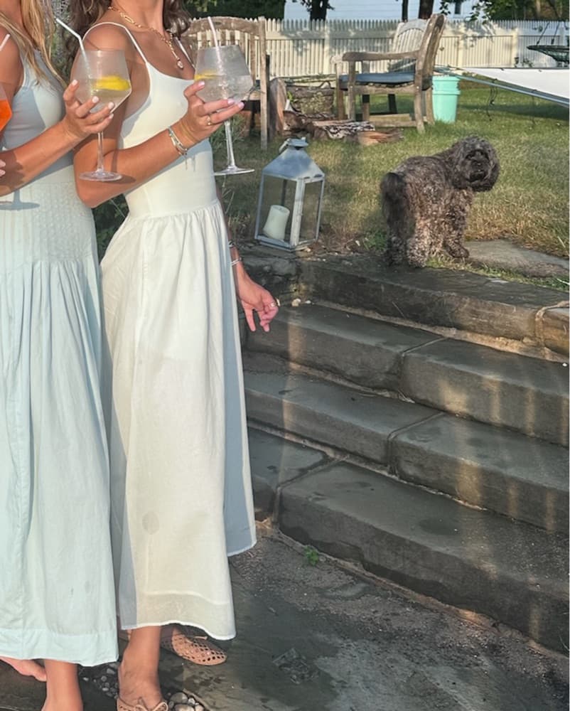 White Maxi Dress  - Image 2