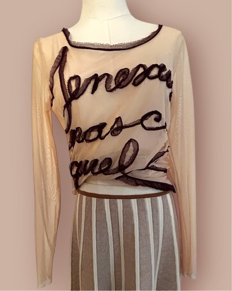 JOHN PAUL GAULTIER RARE VINTAGE TOP - Image 2