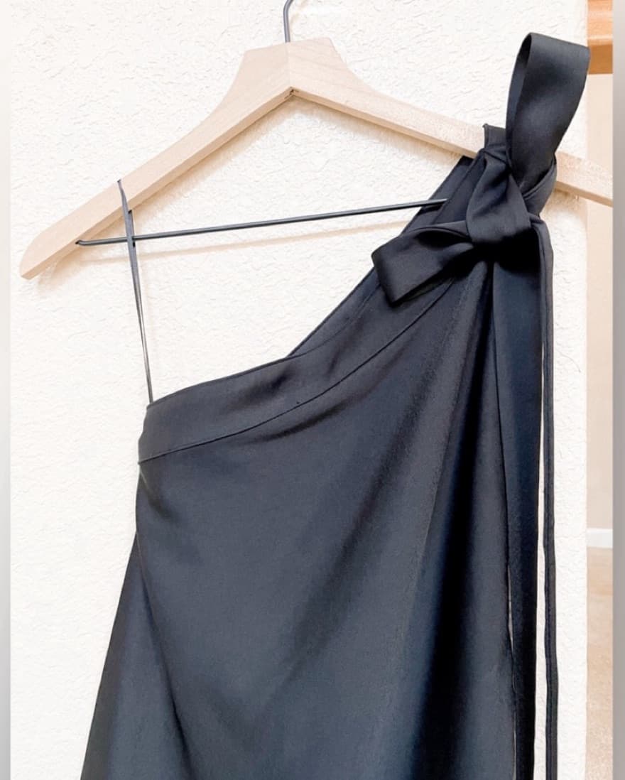 Cult Gaia Florence Black Gown - Image 3