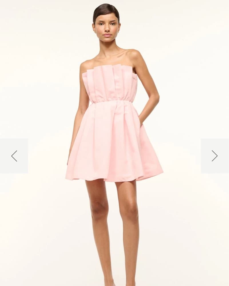 Staud Strapless Dress - Image 1