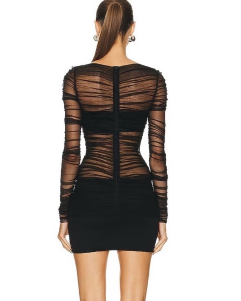 Christopher Esber Tulle Mini Dress - Image 2