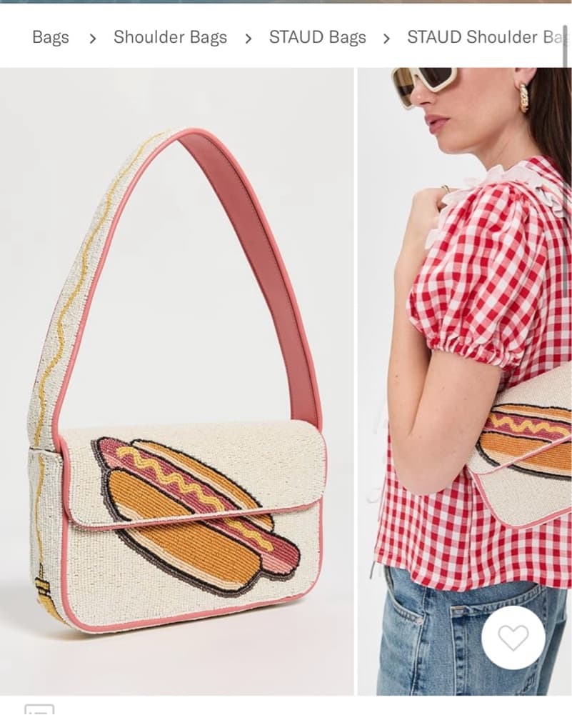 Staud Tommy Hotdog Bag - Image 3