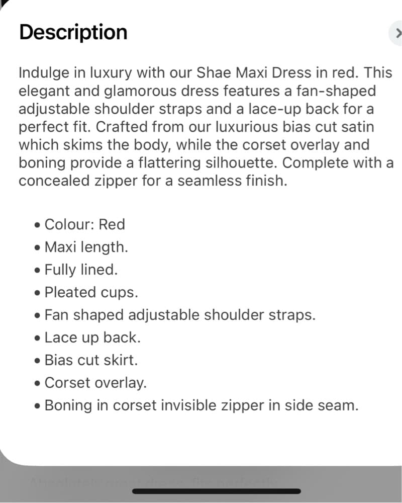 Shae Maxi Dress - Red - Image 6