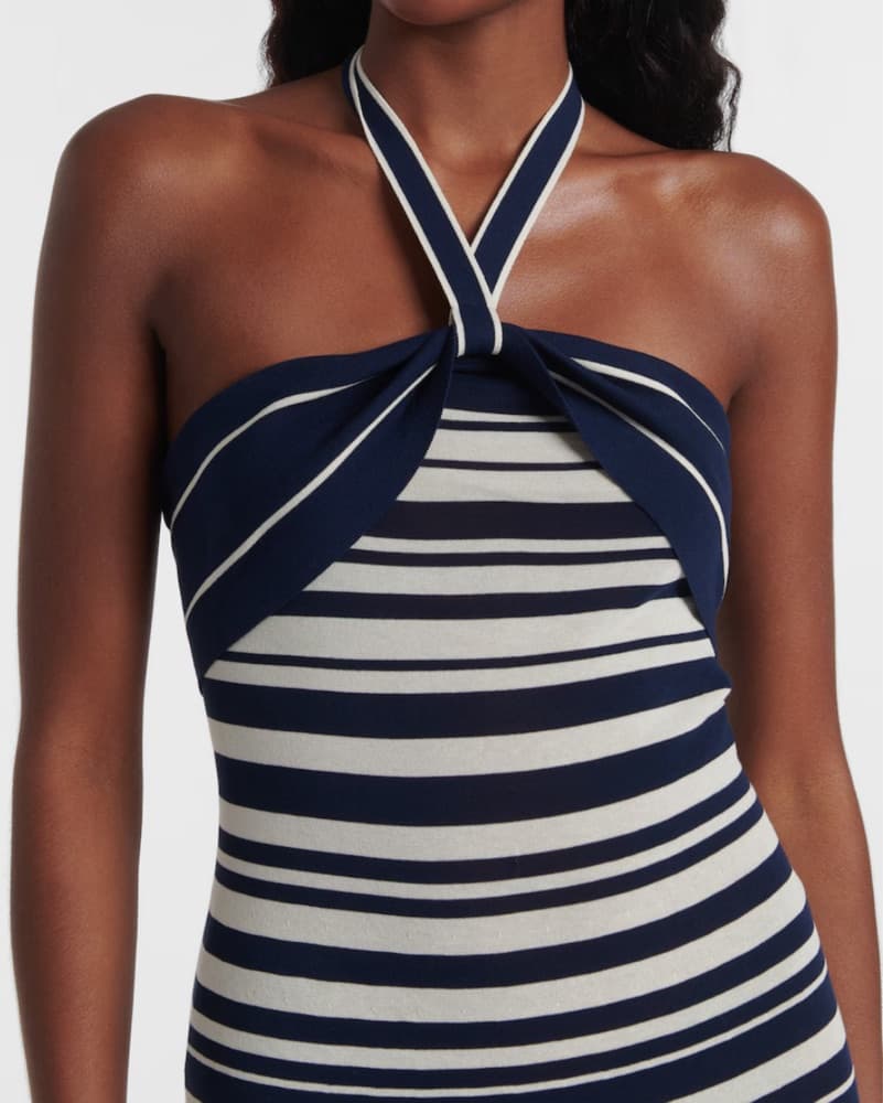 Axel Maxi Dress Accordion Stripe Cream  - Image 6