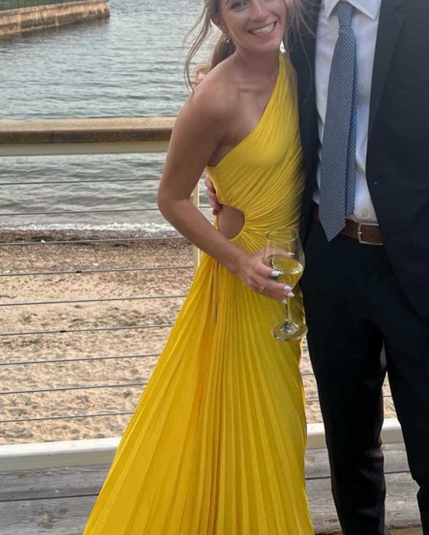 Yellow ALC Dress - Image 3