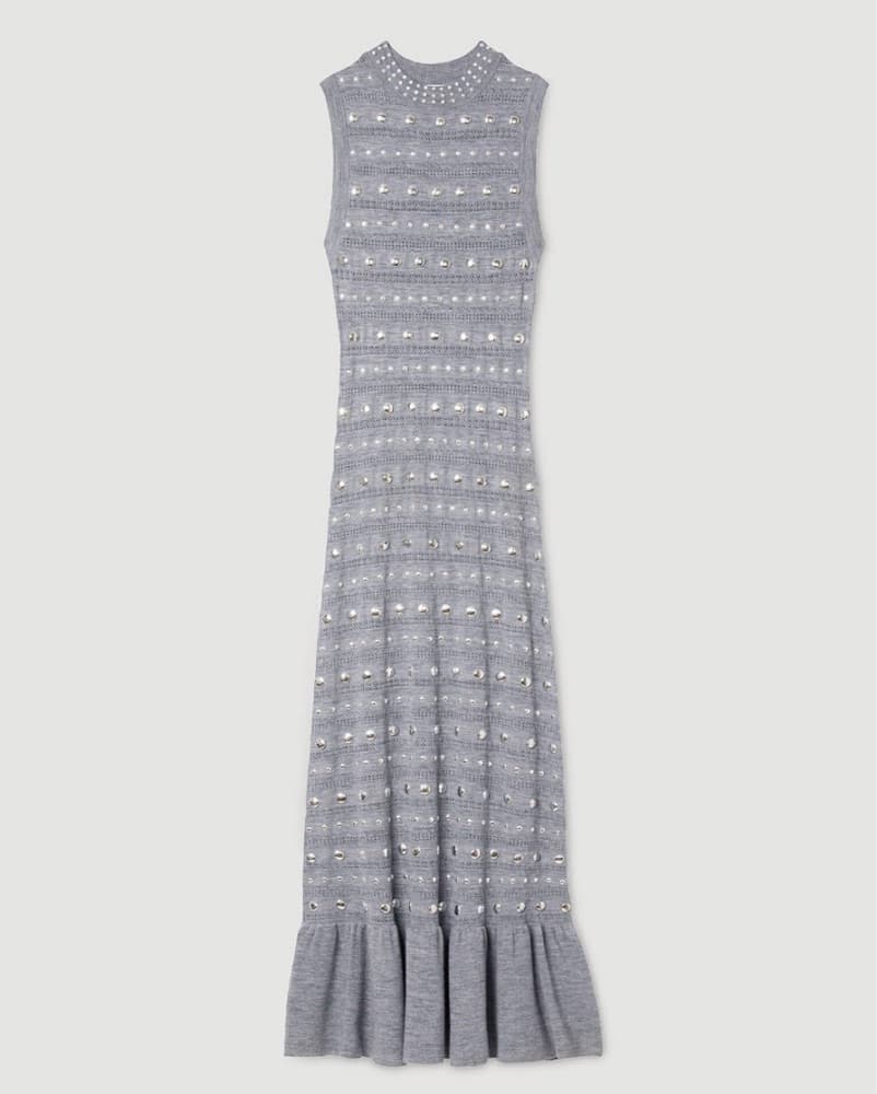 Sandro Studded Dress - Image 1