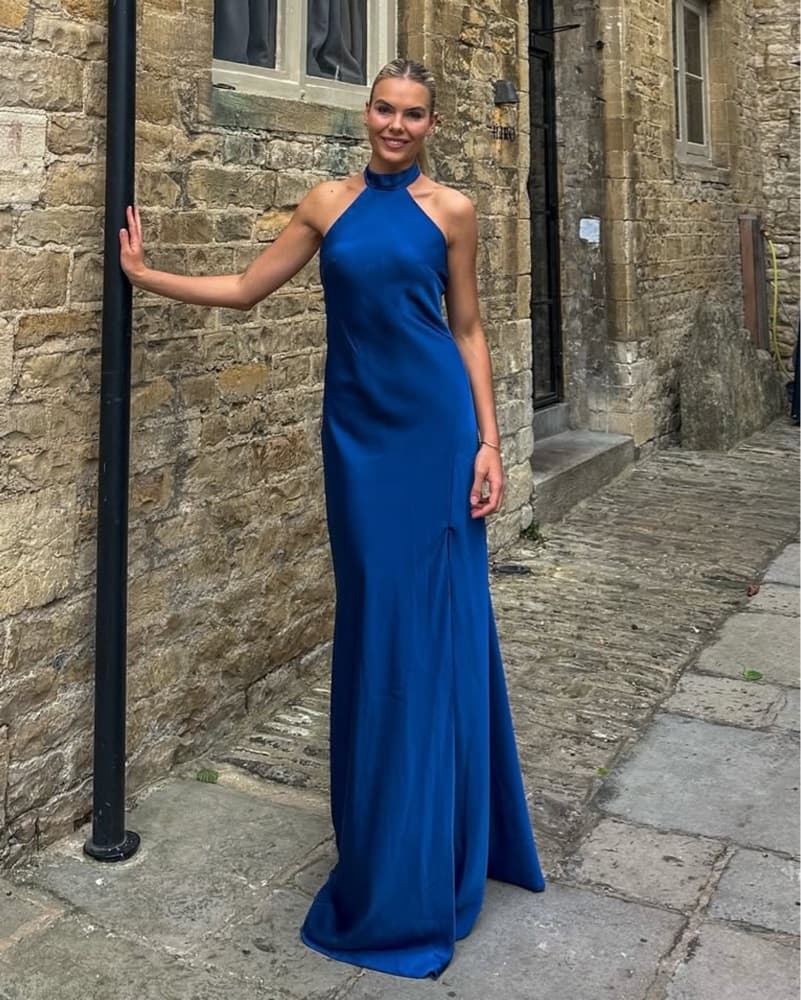 Royal blue gown - Image 2