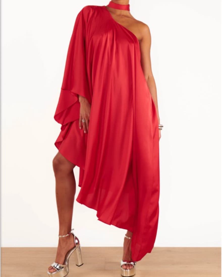 💃Red Emoji Dress & Make It Elegance - Image 2