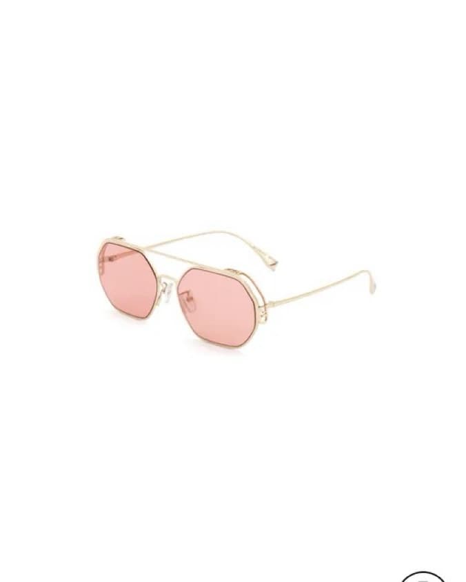 Hexagonal O’Lock Fendi Pink Sunglasses - Image 1