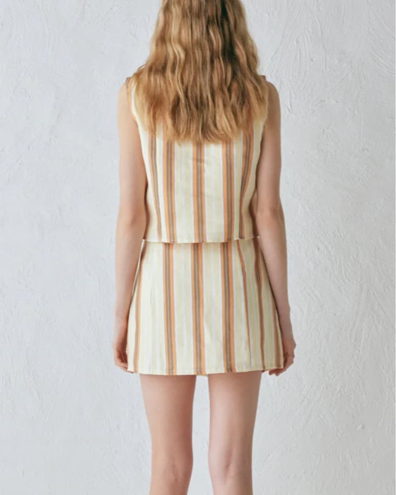 VRG GRL linen striped set – Euro summer  - Image 2