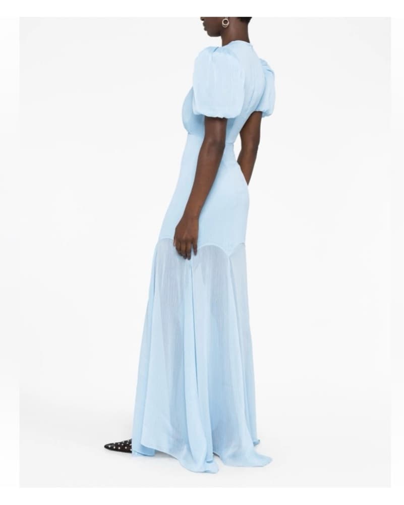  De La Vali Powder Blue Gown - Image 3