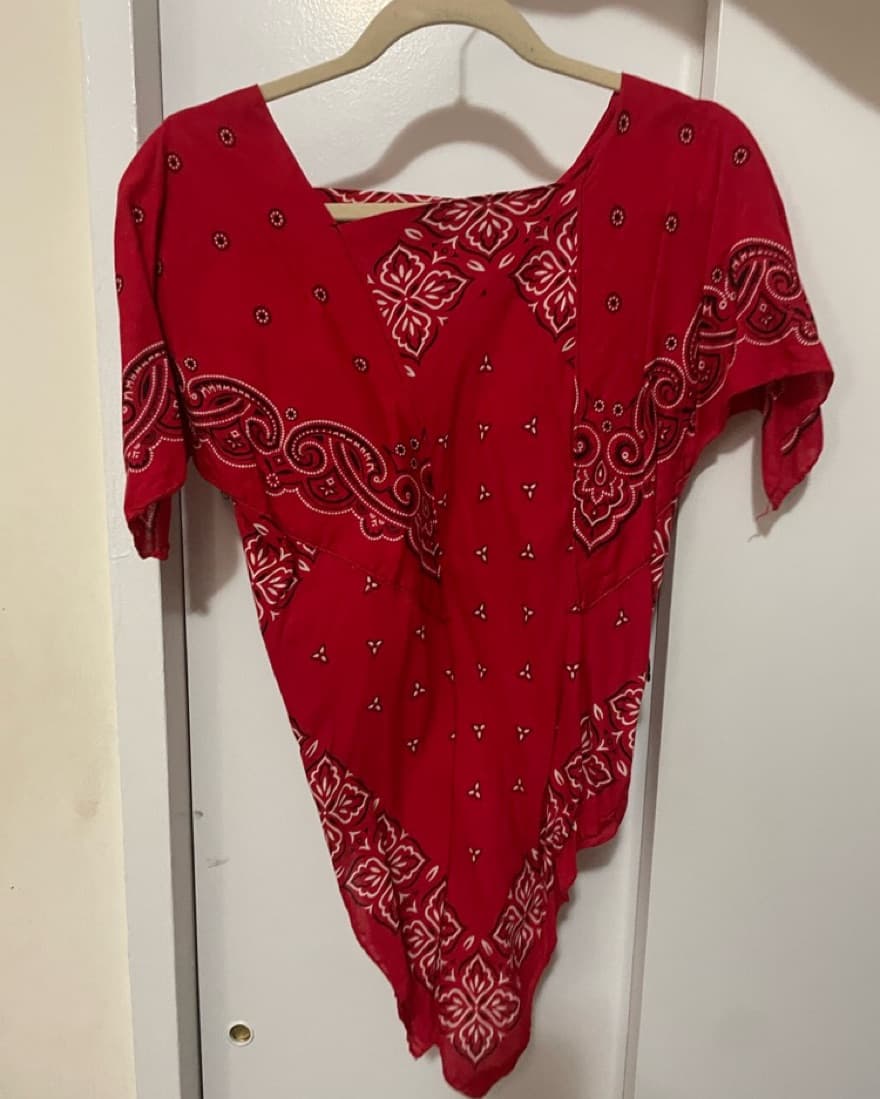 Vintage Bandana Top  - Image 1