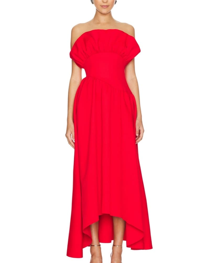 Elliatt Laurel Dress Red - Image 1