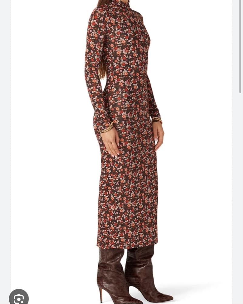 Ramy Brook Floral Maxi Dress S - Image 3