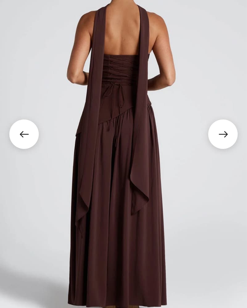 Brown Gown  - Image 2