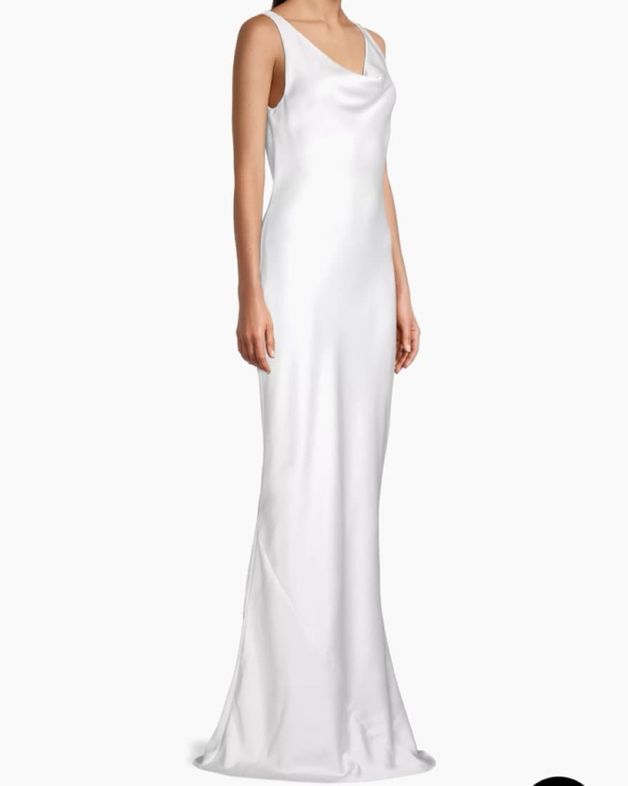 Norma Kamali Silk Gown - Image 3