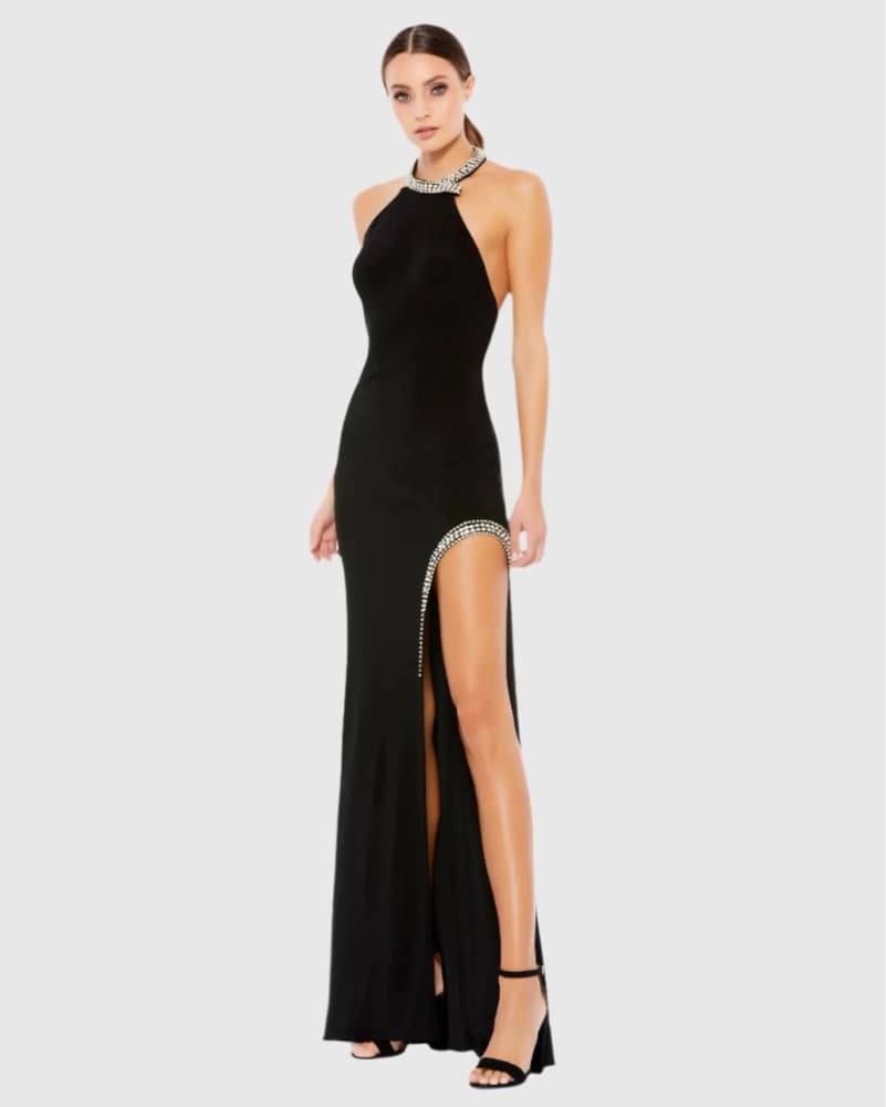 Mac Duggal Black evening gown - Image 1