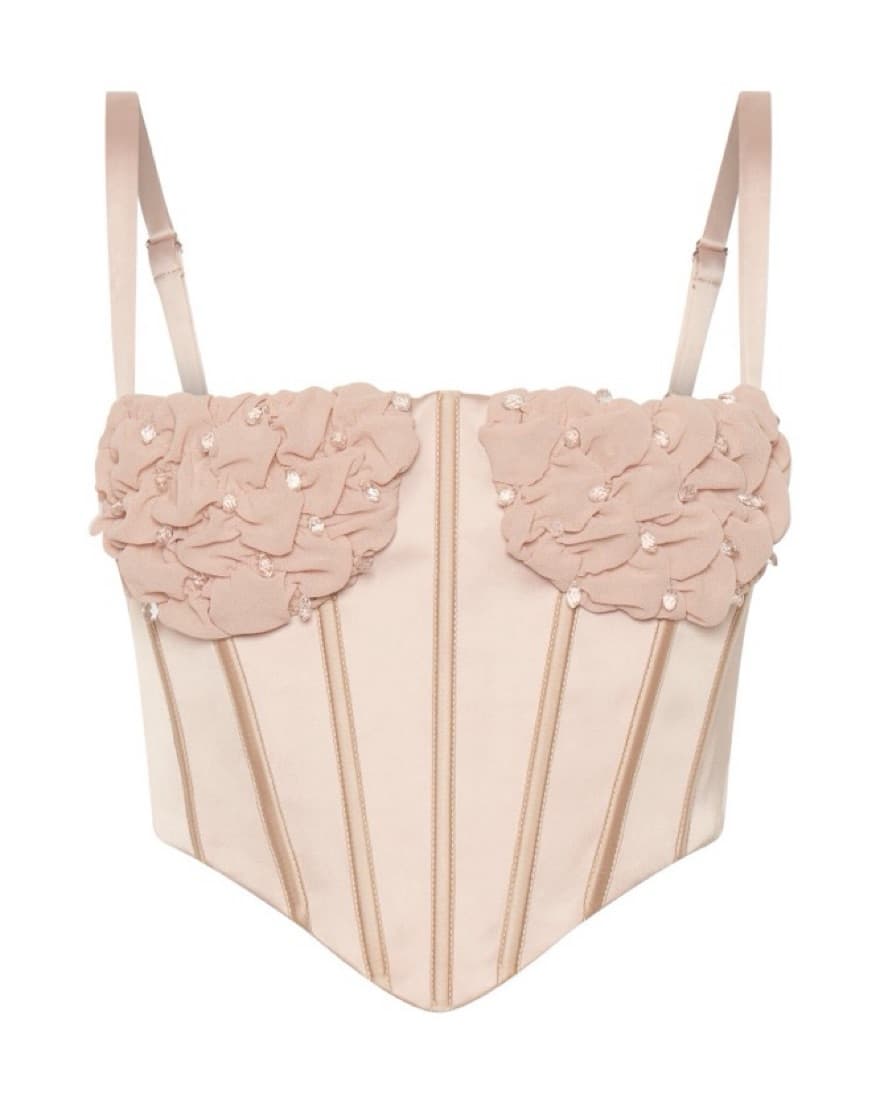 Meshki Champagne Corset Top  - Image 2